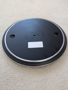 Technics Black Turntable Platter - Replacement DJ Platter